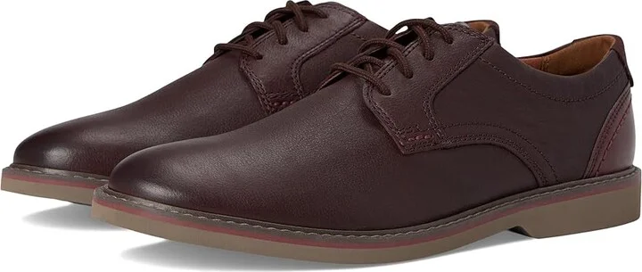 Clarks Radcliff Low Men's Lace-up Boots Mahogany Combi Leather : 10.5 D - Medium