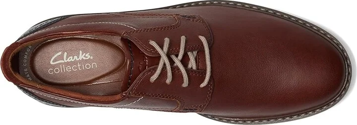 Clarks Radcliff Low Men's Lace-up Boots Tan Leather : 7.5 D - Medium - Image 2