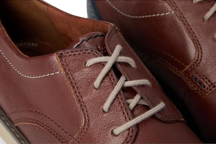 Clarks Radcliff Low Men's Lace-up Boots Tan Leather : 7.5 D - Medium - Image 7
