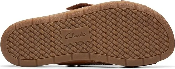 Clarks Reileigh Bay Women's Sandals Cinnamon Leather : 5.5 B - Medium, Leather/Rubber - Image 3