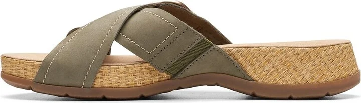 Clarks Reileigh May Nubuck Sandal - Image 2