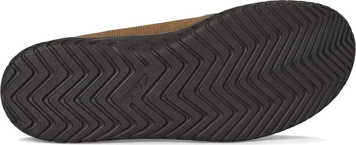 Clarks RelaxLite Lace Men's Shoes Light Brown Textile : 9.5 EE - Wide - Image 3
