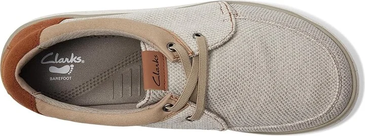 Clarks RelaxLite Lace Men's Shoes Sand Textile : 7.5 EE - Wide - Image 2