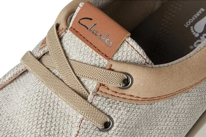 Clarks RelaxLite Lace Men's Shoes Sand Textile : 7.5 EE - Wide - Image 7