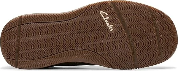 Clarks Sailview Step Men's Lace-up Boots Taupe Nubuck : 11 EE - Wide, Leather - Image 3