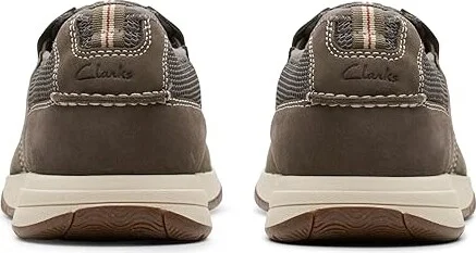 Clarks Sailview Step Men's Lace-up Boots Taupe Nubuck : 11 EE - Wide, Leather - Image 4