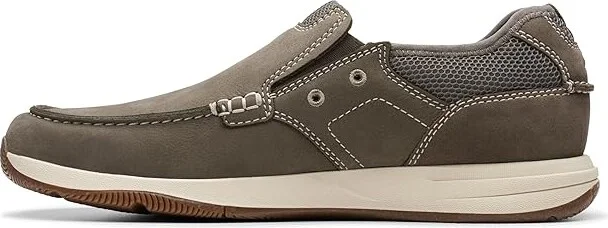 Clarks Sailview Step Men's Lace-up Boots Taupe Nubuck : 11 EE - Wide, Leather - Image 5