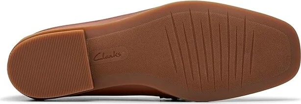 Clarks Sarafyna Iris Women's Shoes Tan Leather : 6 B - Medium - Image 3