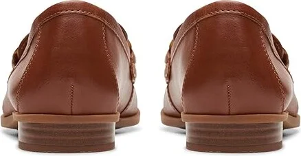 Clarks Sarafyna Iris Women's Shoes Tan Leather : 6 B - Medium - Image 4