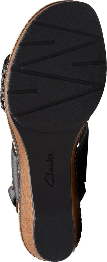Clarks Seannah Step Woven Strap Clog-Style Platform Sandals - Image 5