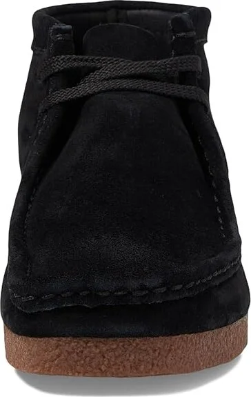 Clarks Shacre Boot Men's Shoes Black Suede : 7 D - Medium - Image 2