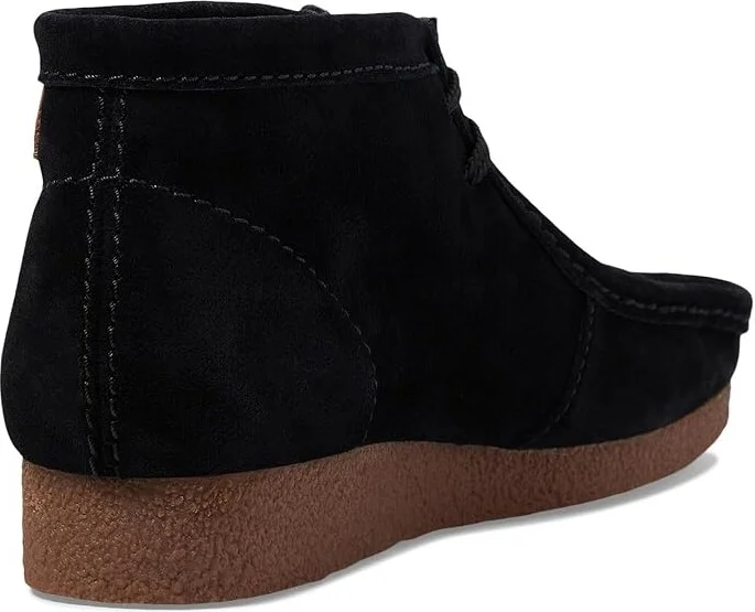 Clarks Shacre Boot Men's Shoes Black Suede : 7 D - Medium - Image 4