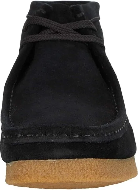 Clarks Shacre Boot Men's Shoes Black Suede : 7 D - Medium - Image 5