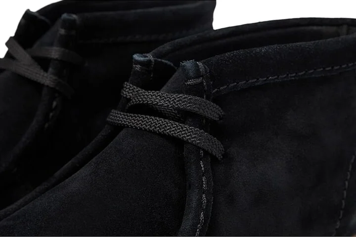 Clarks Shacre Boot Men's Shoes Black Suede : 7 D - Medium - Image 7