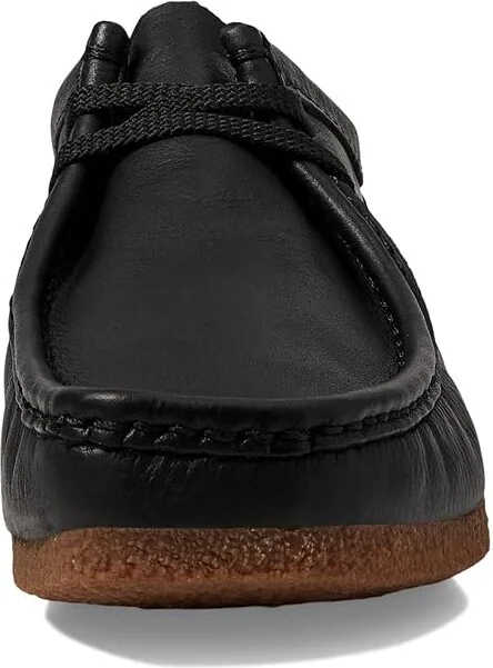 Clarks Shacre Ii Run Shoes Men's Shoes Black Leather : 10 D - Medium - Image 5
