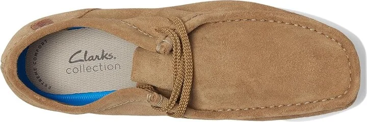 Clarks Shacre Ii Run Shoes Men's Shoes Dark Sand Suede : 7 D - Medium - Image 2