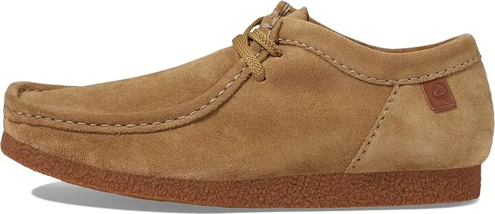 Clarks Shacre Ii Run Shoes Men's Shoes Dark Sand Suede : 7 D - Medium - Image 6