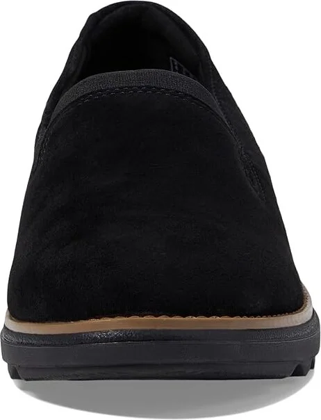 Clarks Sharon Dolly Women's Shoes Black Suede/Dark Tan Welt : 11 B - Medium - Image 5