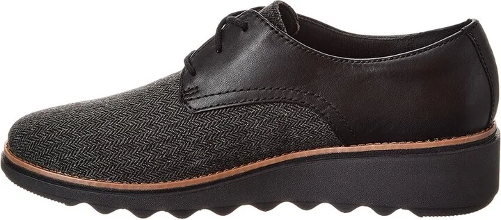 Clarks Sharon Rae Leather Oxford - Image 2