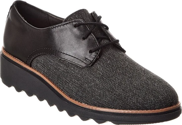 Clarks Sharon Rae Leather Oxford