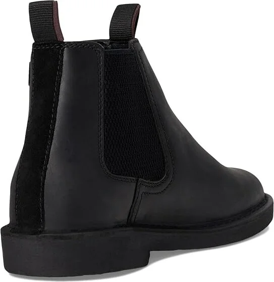 Clarks Shepton Easy Men's Boots Black Leather : 8.5 D - Medium - Image 4
