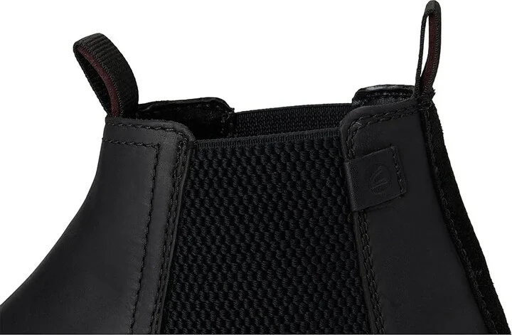 Clarks Shepton Easy Men's Boots Black Leather : 8.5 D - Medium - Image 7