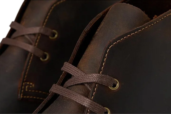 Clarks Shepton Men's Boots Beeswax Leather : 12 EE - Wide - Image 7