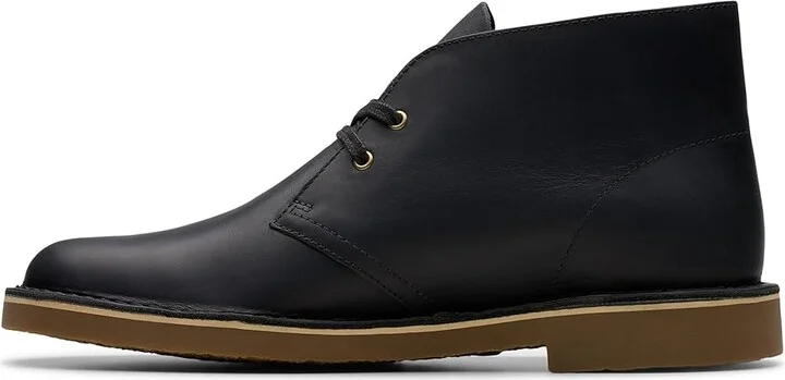 Clarks Shepton Men's Boots Black Leather : 12 D - Medium - Image 6