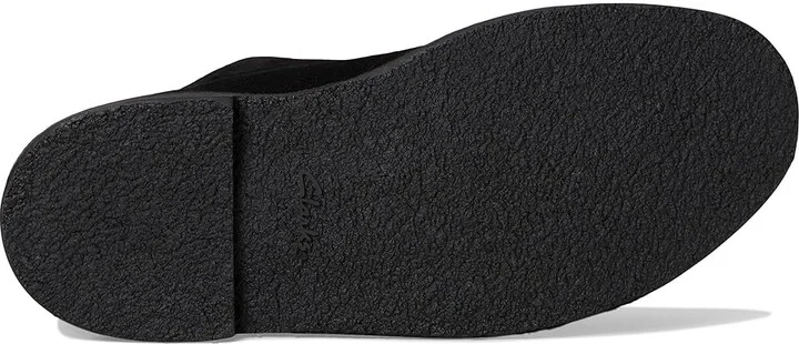 Clarks Shepton Men's Boots Black Suede : 11.5 EE - Wide, Leather - Image 3