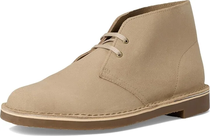 Clarks Shepton Men's Boots Taupe Distressed Leather : 8.5 D - Medium - Image 5
