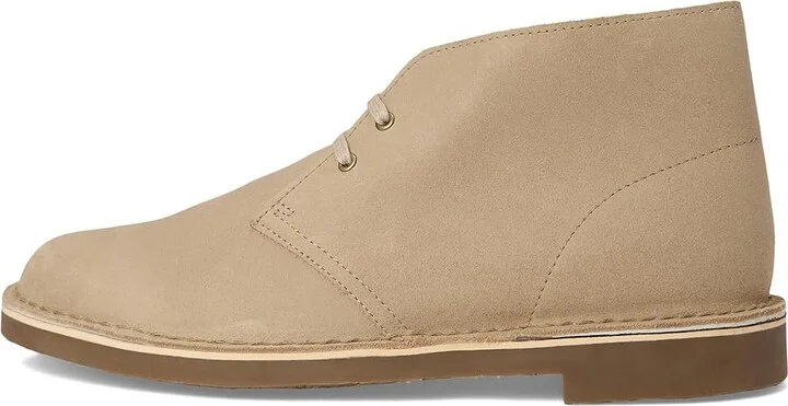 Clarks Shepton Men's Boots Taupe Distressed Leather : 8.5 D - Medium - Image 6