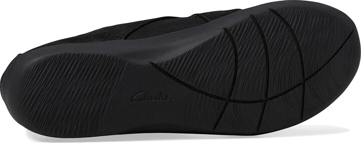 Clarks Sillian Bella Women's Shoes Black Synthetic Nubuck : 5 B - Medium - Image 4