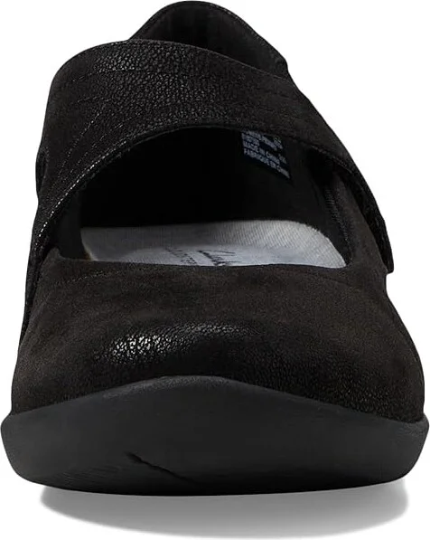 Clarks Sillian Bella Women's Shoes Black Synthetic Nubuck : 5 B - Medium - Image 6