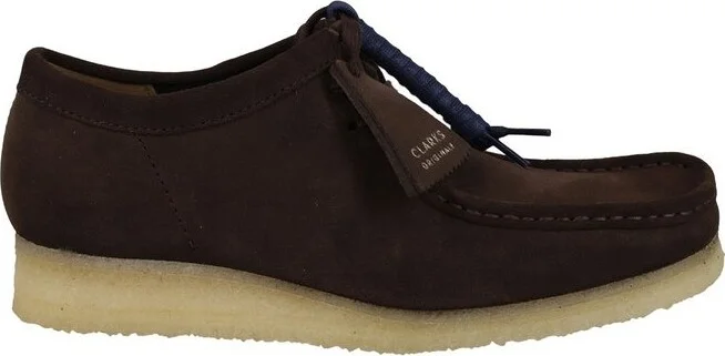 Clarks Square Toe Lace-Up Shoes