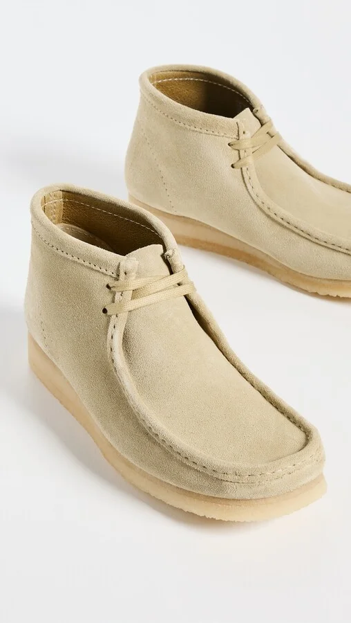Clarks Suede Wallabee Boot - Image 2