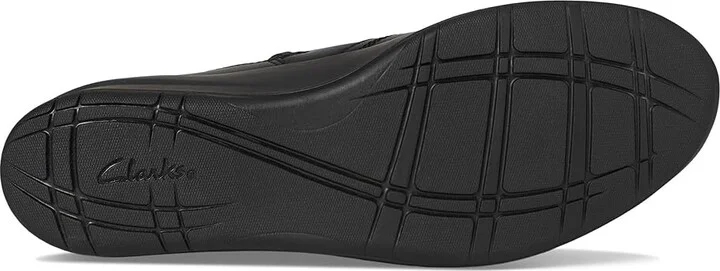 Clarks Suttyn Rae Women's Boots Black Leather : 10 D - Wide, Leather/Rubber - Image 3