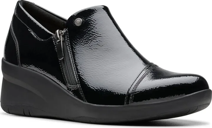 Black Crinkle Leather