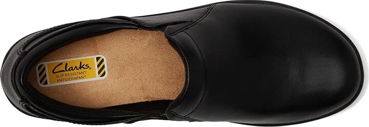 Clarks Talene Pace Women's Shoes Black Leather : 5 B - Medium - Image 2