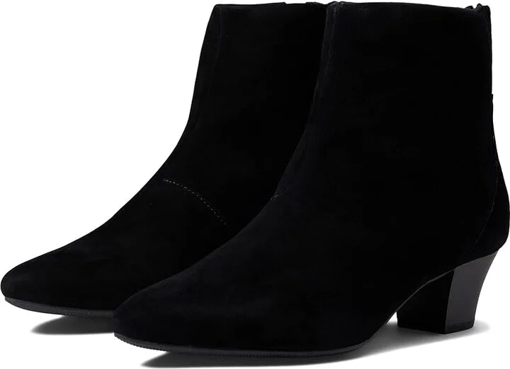 Clarks Teresa Boot Women's Boots Black Suede : 7 D - Wide