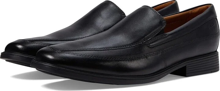 Clarks Tilden Free Men's Shoes Black : 7 D - Medium, Leather/Synthetic