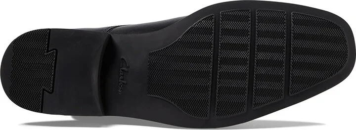 Clarks Tilden Walk Men's Shoes Black : 7 D - Medium, Leather/Synthetic - Image 4