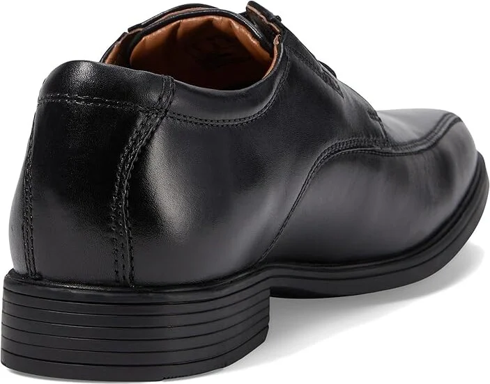 Clarks Tilden Walk Men's Shoes Black : 7 D - Medium, Leather/Synthetic - Image 5