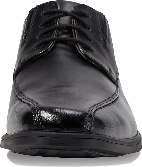Clarks Tilden Walk Men's Shoes Black : 7 D - Medium, Leather/Synthetic - Image 6