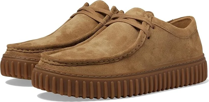 Clarks Torhill Lo Men's Lace-up Boots Dark Sand Suede : 13 D - Medium