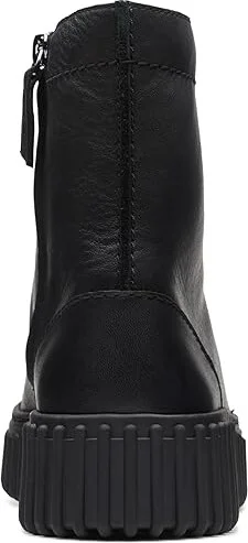 Clarks Torhill Rise Women's Boots Black Leather : 6 B - Medium - Image 3