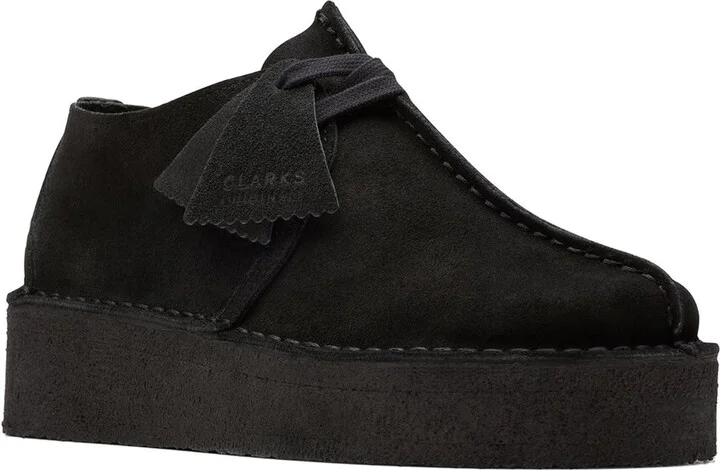 Clarks Trek Wedge Suede Oxford