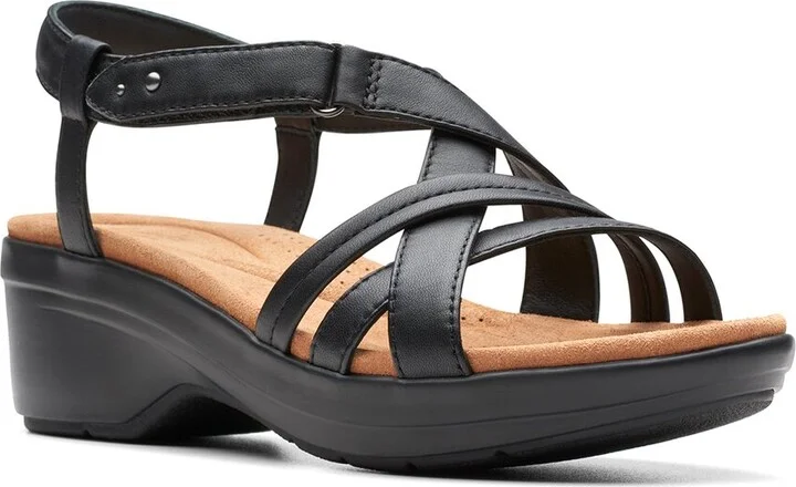 Clarks Tuleah May Leather Sandal