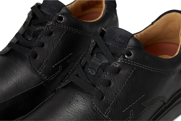 Clarks Un Briley Lace Men's Lace-up Boots Black Leather : 7 D - Medium - Image 7