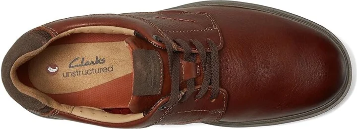 Clarks Un Briley Pace Men's Lace-up Boots Tan Leather : 12 D - Medium - Image 2