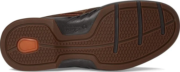 Clarks Un Briley Step Men's Lace Up Wing Tip Shoes Beeswax Leather : 7 EE - Wide - Image 3